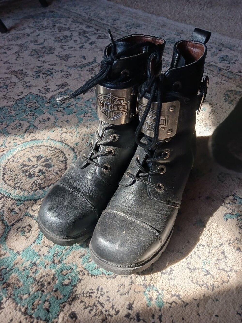 Harley Davidson Boot Grunge/Punk/Goth